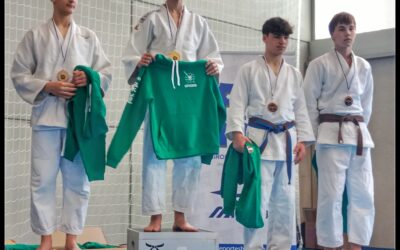 Brillantes actuaciones de dos alumnos en el campeonato de judo de Euskadi